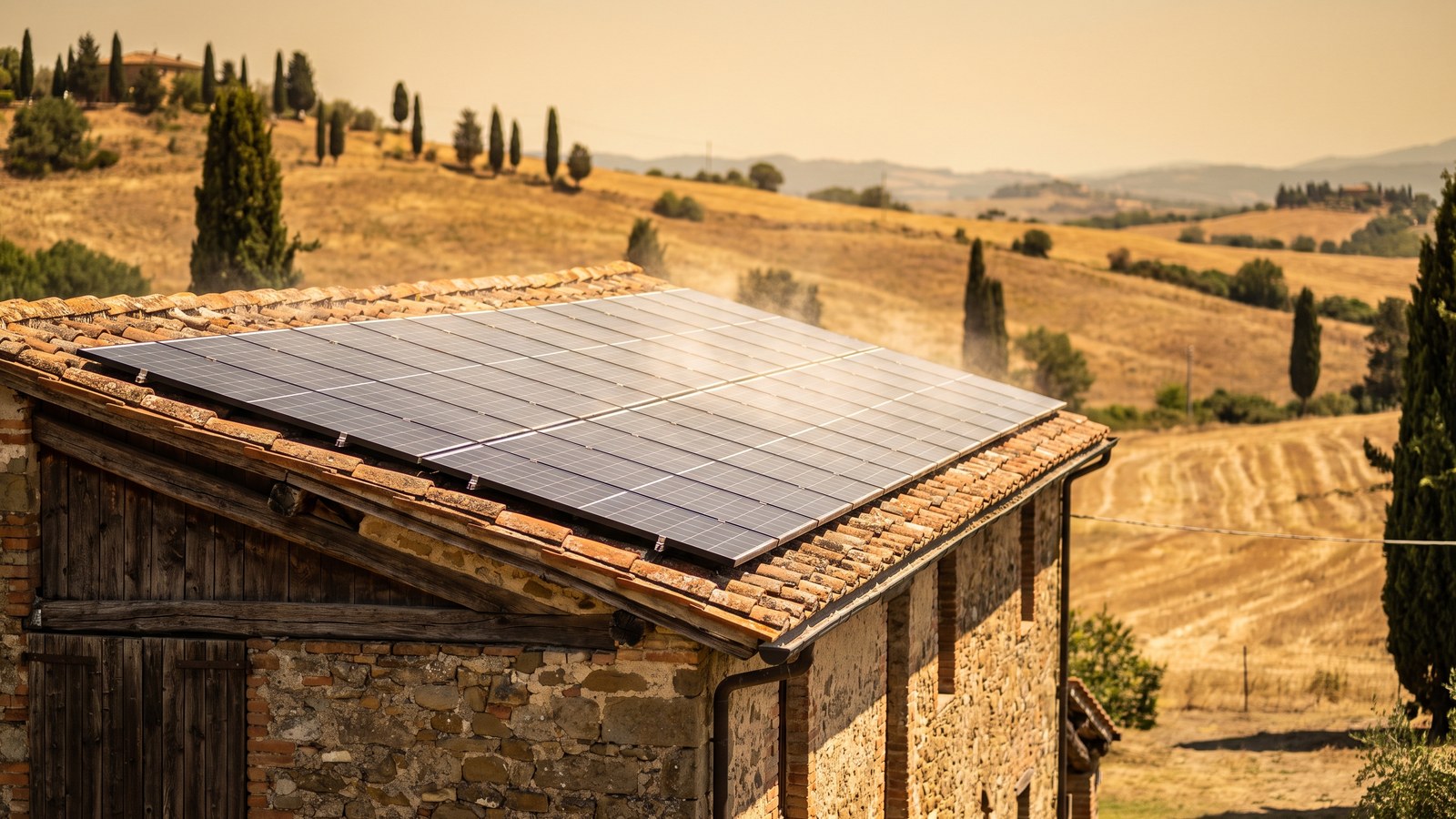 Caldo record e fotovoltaico: perché a luglio l'impianto rende meno
